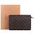 Louis Vuitton Pochette Monogram Uomo Clutch Second Bag Multicolore