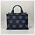 Céline Small Cabas Triomphe Denim Tote Bag - vista 4