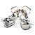 Gucci Sandali argentati Argento