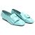 Salvatore Ferragamo Décolleté e mocassini BONNIE Mint Patent Ferragamo Verde - vista 2