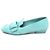 Salvatore Ferragamo Décolleté e mocassini BONNIE Mint Patent Ferragamo Verde - vista 8