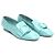 Salvatore Ferragamo Décolleté e mocassini BONNIE Mint Patent Ferragamo Verde - vista 9