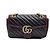 Gucci Borsa a Spalla Marmont Matelassé Nero