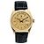 Rolex Vintage Day-Date Leather Watch for Men Golden
