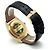 Rolex Vintage Day-Date Leather Watch for Men Golden - view 14