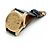 Rolex Vintage Day-Date Leather Watch for Men Golden - view 16