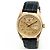 Rolex Vintage Day-Date Leather Watch for Men Golden - view 8