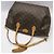 Louis Vuitton Borsa a Spalla Monogram Tuilleries GM Marrone - vista 3