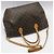 Louis Vuitton Borsa a Spalla Monogram Tuilleries GM Marrone - vista 4