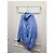 Louis Vuitton Windbreaker Black Shadow Damier Spread Blu - vista 3