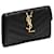 Saint Laurent Monogramm Envelope Kartenhalter Schwarz  - Ansicht 4