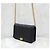 Chanel Mini borsa a tracolla Boy WOC in caviar nero con finiture dorate - vista 2