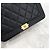 Chanel Mini borsa a tracolla Boy WOC in caviar nero con finiture dorate - vista 4