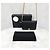 Chanel Mini borsa a tracolla Boy WOC in caviar nero con finiture dorate - vista 8