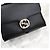 Gucci Interlocking Top Handle Leder Schultertasche mit Kette Schwarz - Ansicht 5