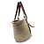 Loewe Bolsa bucket de rattan Anagram - vista 3