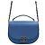 Chanel cc CC Coco Curve in pelle di vitello con patta e catena - Borsa a tracolla Blu