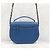 Chanel cc CC Coco Curve in pelle di vitello con patta e catena - Borsa a tracolla Blu - vista 3