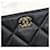 Chanel 19 Chanel Clutch Medium Black Gold Nero - vista 4
