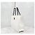 Chanel Borsa Shopper CC Logo White Caviar con catena Large Series Bianco - vista 2