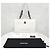 Chanel Borsa Shopper CC Logo White Caviar con catena Large Series Bianco - vista 8