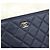 Chanel Classic New Medium Clutch Navy with Gold Hardware Caviar - view 4