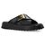 Tod's Sandali in pelle Nero - vista 4