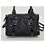 Burberry Schwarze Karomuster Tote Shoulder Bag - Ansicht 2