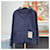 Louis Vuitton Chaqueta cortavientos reversible con monograma Azul - vista 2