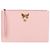 Gucci Clutch a farfalla in pelle rosa