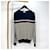 Moncler Gestreickter Strick in Navy Blau - Ansicht 2