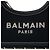 Balmain Borsa a tracolla in tela B-ami da donna TCMS GFE Nero - vista 6
