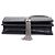 Saint Laurent Borsa a tracolla WOC Crocodile Kate con nappa Nero - vista 5