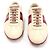Gucci Sneaker basse WEB Icon in pelle beige da donna Marrone