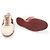 Gucci Sneaker basse WEB Icon in pelle beige da donna Marrone - vista 5