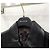 Louis Vuitton Abito in pelle a righe con zip Nero - vista 3