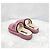 Chanel Mule in scamosciato e shearling con logo CC Rosa - vista 4