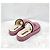 Chanel Mule in scamosciato e shearling con logo CC Rosa - vista 5
