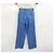 Miu Miu Pantaloni in denim chambray blu classico - vista 2