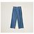 Miu Miu Pantaloni in denim chambray blu classico - vista 8