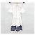 Miu Miu Vestido de popelina Bandana White - vista 2