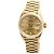 Rolex Datejust Gold Aftersetting Diamond Damenuhr Gelb - Ansicht 9