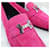 Hermès Mocassini Suede Paris Rosa  - vista 6