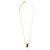 Salvatore Ferragamo Collana con pendente Crystal Gancini Multicolore