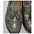 Salvatore Ferragamo Mocassini con nappe da uomo Marrone - vista 2