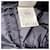 Moncler Giacca lunga imbottita con cappuccio e patch Logo Navy Blu  - vista 10