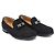 Hermès Mocassini Destin Kelly in scamosciato da uomo Nero - vista 3