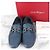 Salvatore Ferragamo Mocassino in pelle blu navy - vista 2