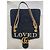 Gucci Borsa a tracolla Marmont Medium Velvet LOVE Pearl Flora Nero - vista 18