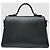 Gucci Interlocking Leather Top Handle Chain Shoulder Bag Black - view 8